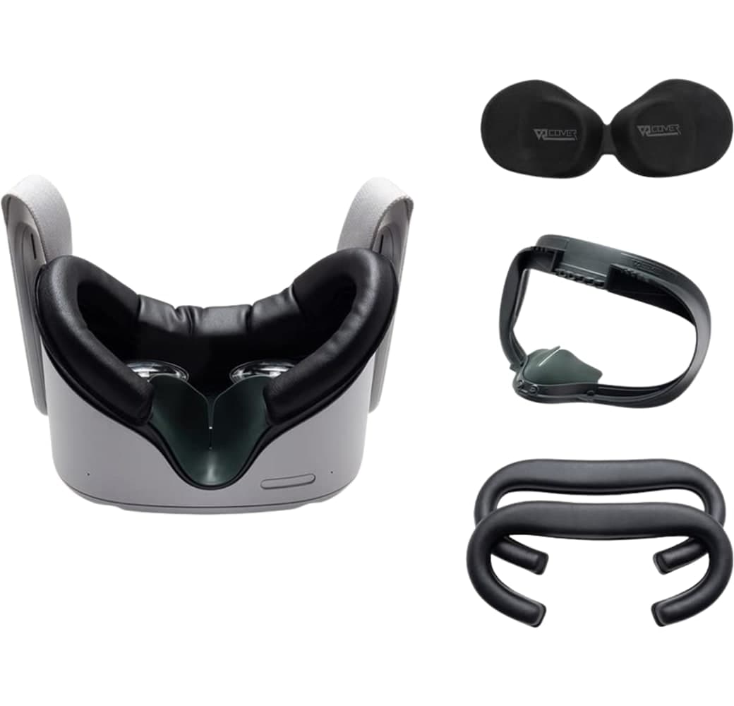 Negro VR Cover Facial Interface & Foam Set para Quest 2.1