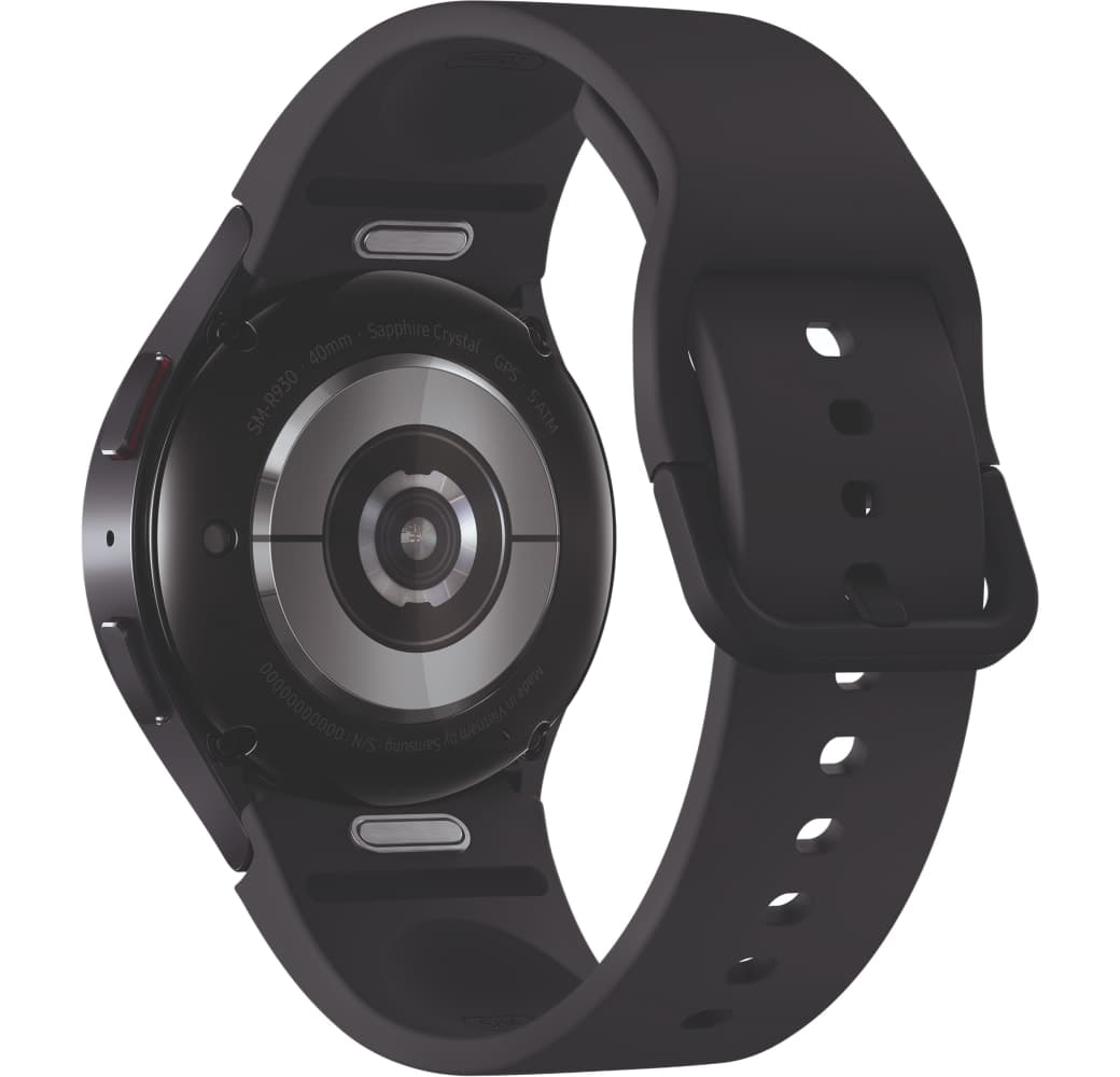 Graphite Samsung Galaxy Watch6 Smartwatch, Aluminium case, 40mm.3