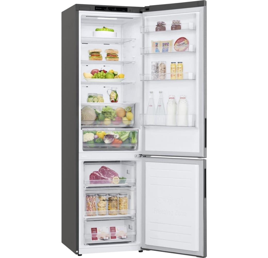 Silber LG GBP62PZNCC1 Fridge Freezer Combo.2