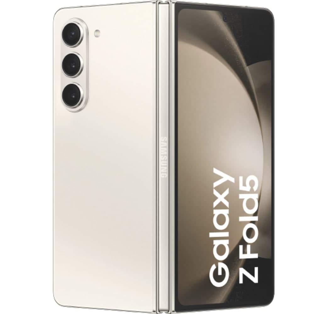 Cream Samsung Galaxy Z Fold5 5G Smartphone - 512GB - Dual SIM.7