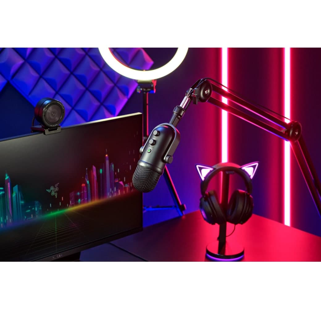 Zwart Razer Seiren V2 Pro Professionele Streaming & Podcast Microfoon.6
