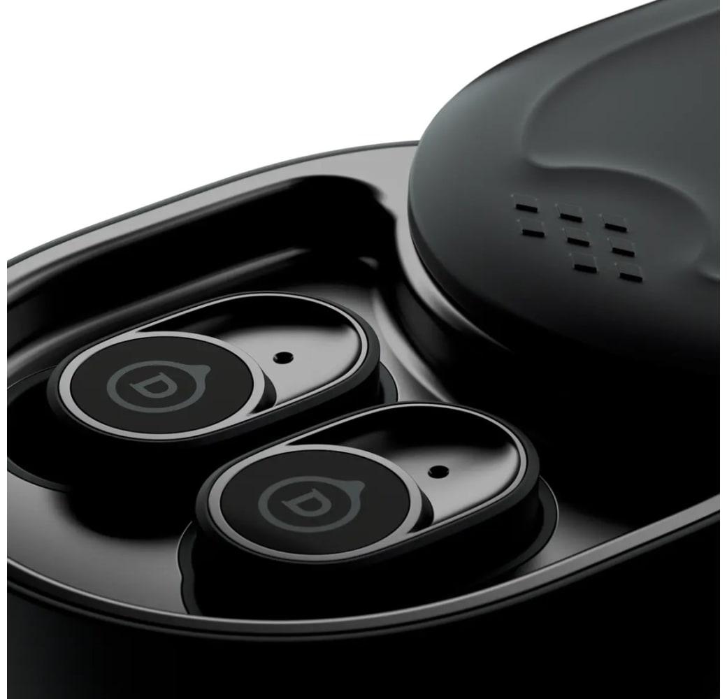 Negro mate Auriculares Bluetooth inalámbricos con cancelación de ruido Devialet Gemini.4