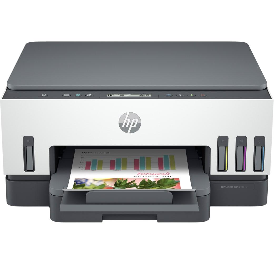 Weiß HP Smart Tank 7005 Multifunktionsdrucker.1