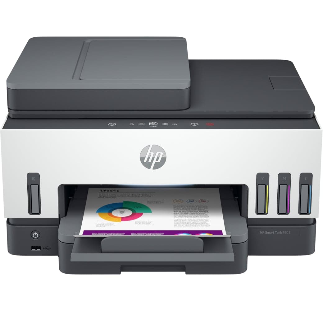 Weiß HP Smart Tank 7605 AiO Drucker.1