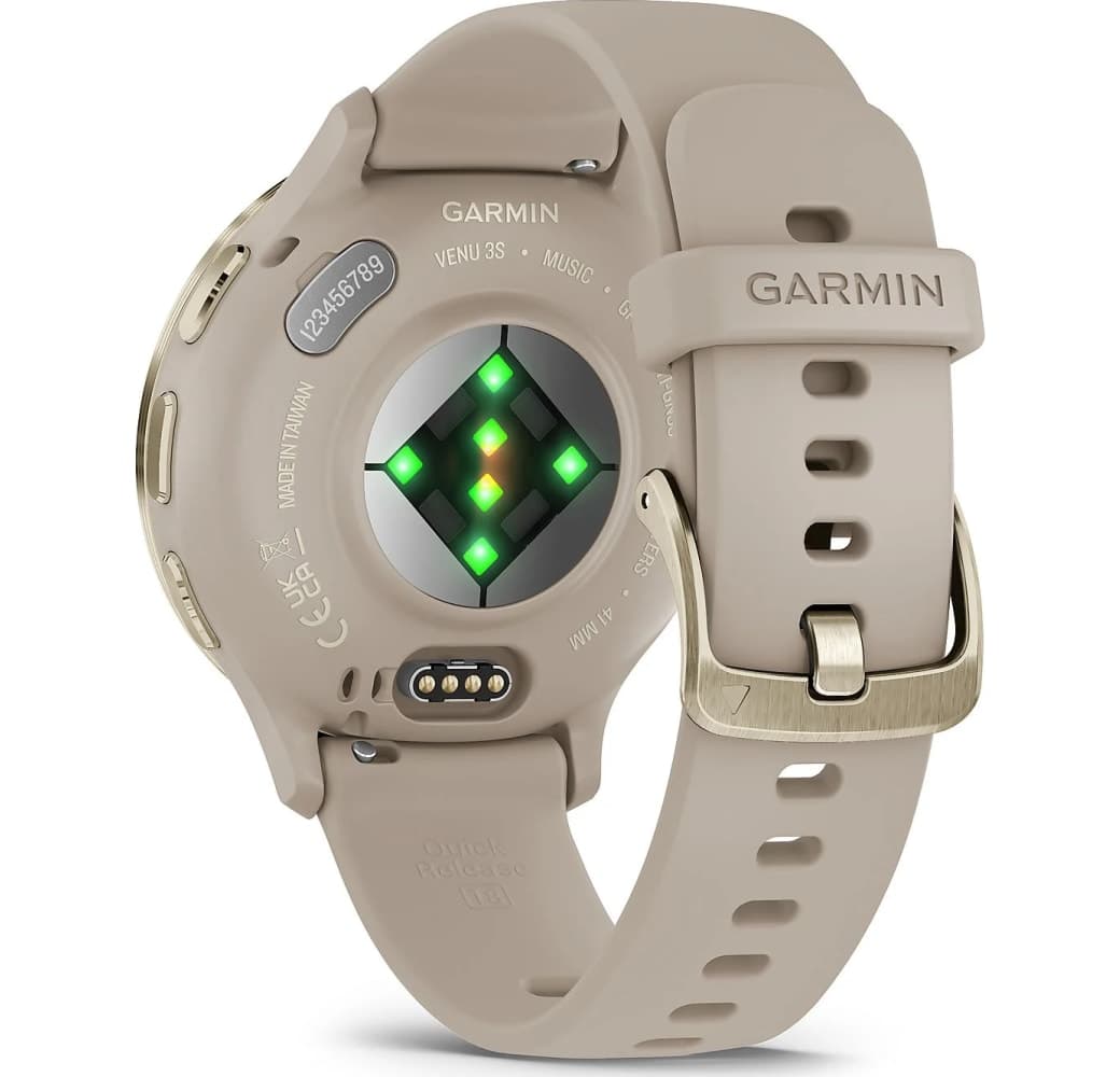 gris francés Garmin VENU® 3S Smartwatch, Fiber reinforced polymer case, 41mm.3
