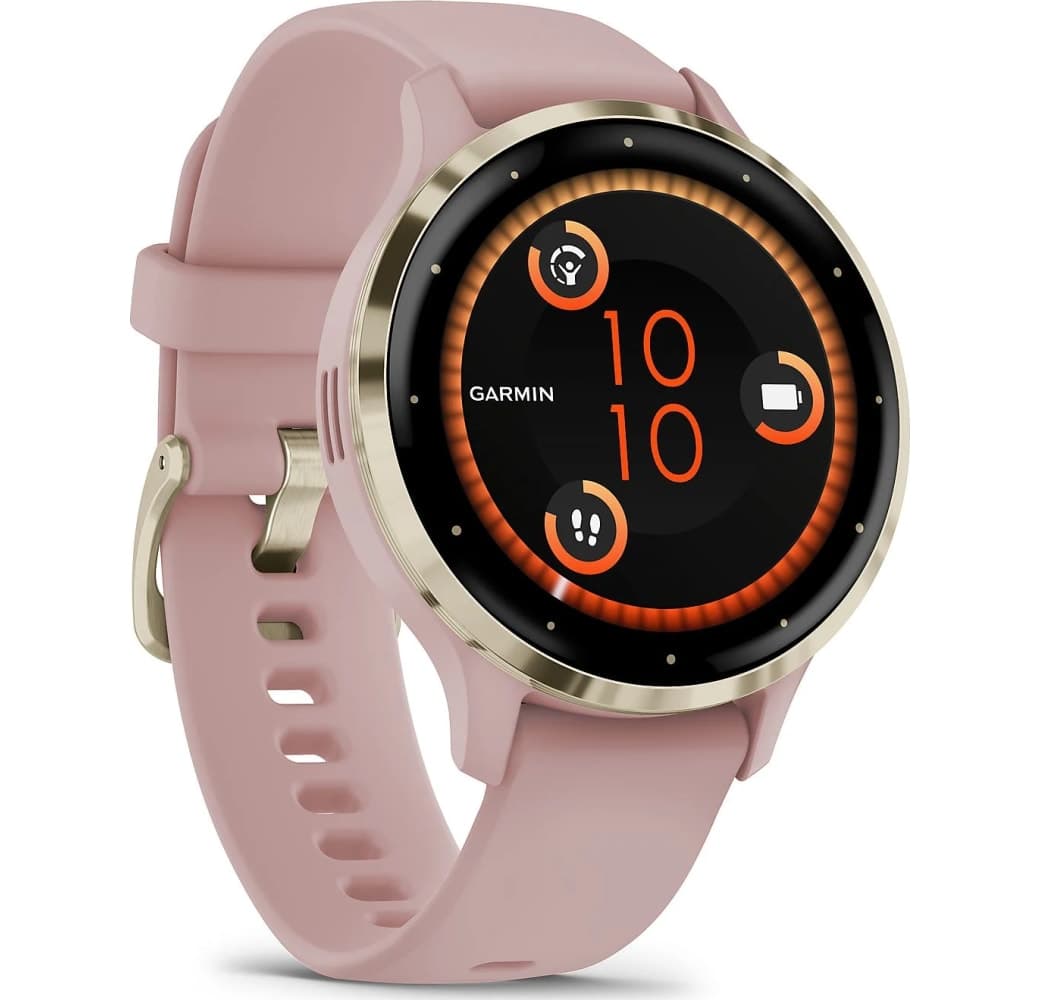 Dust Rose Garmin VENU® 3S Smartwatch, Fiber reinforced polymer case, 41mm.2