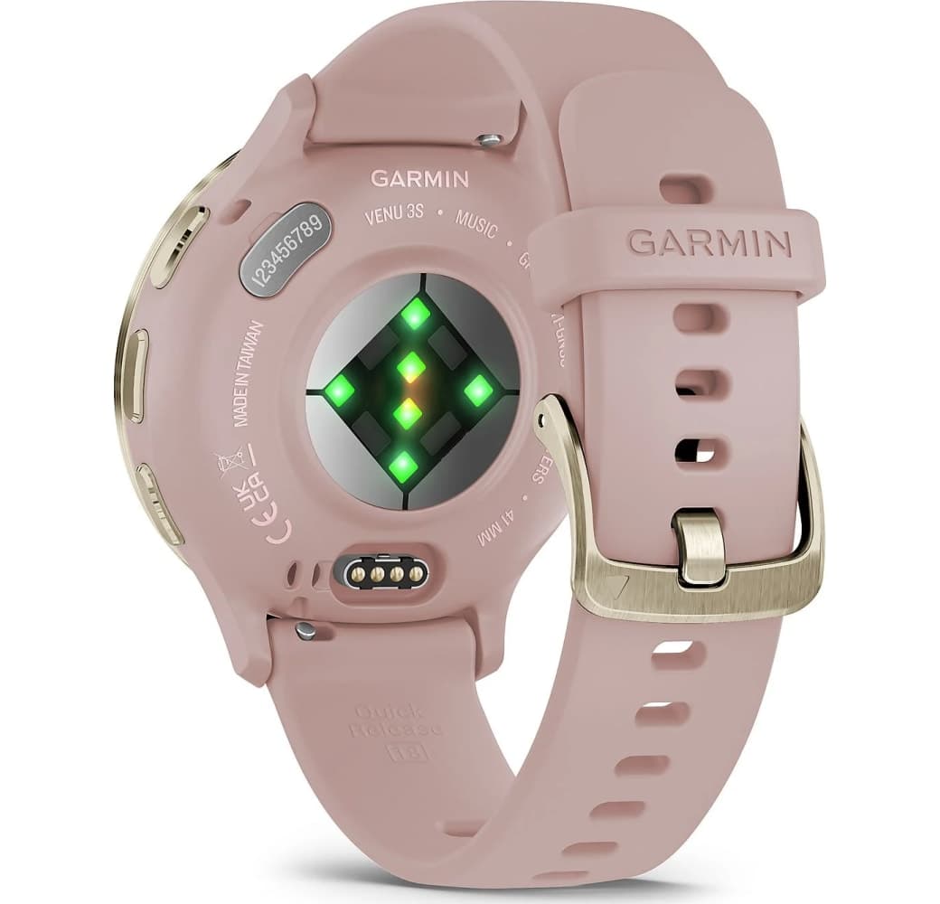 Dust Rose Garmin VENU® 3S Smartwatch, Fiber reinforced polymer case, 41mm.4