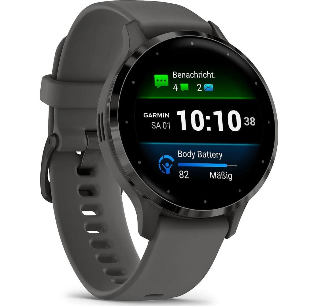 Schiefergrau Garmin VENU® 3S Smartwatch, Fiber reinforced polymer case, 41mm.2