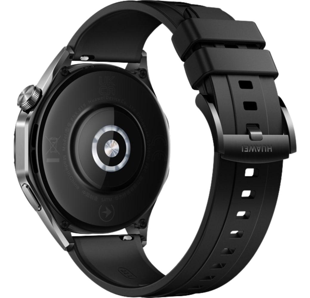 Black Huawei Watch GT4 Smartwatch, Stainless Steel Case, 46mm.3
