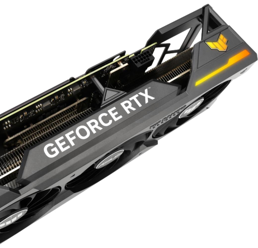 Schwarz Asus TUF-RTX4070TI-O12G-GAMING Grafikkarte.4
