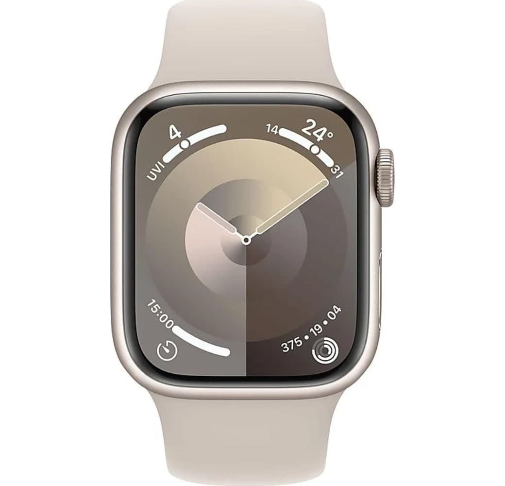 Sterrenlicht Apple Watch Series 9 GPS + mobiel, aluminium behuizing, 41 mm.2
