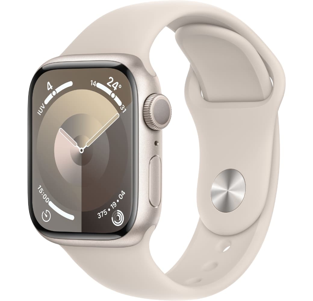Starlight Apple Watch Series 9 GPS, Aluminium Case, 41mm.1