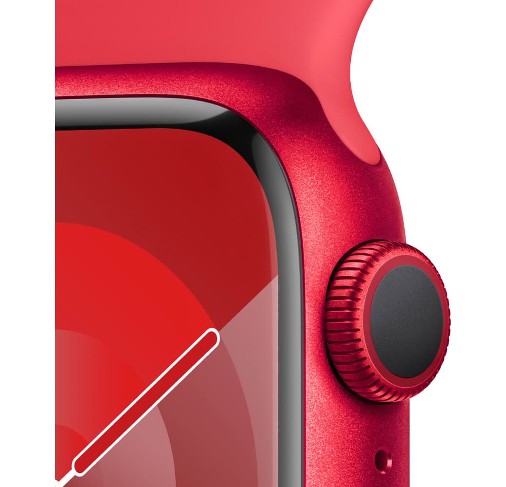 (Product)Red Apple Watch Series 9 GPS, caja de Aluminio, 41 mm.3