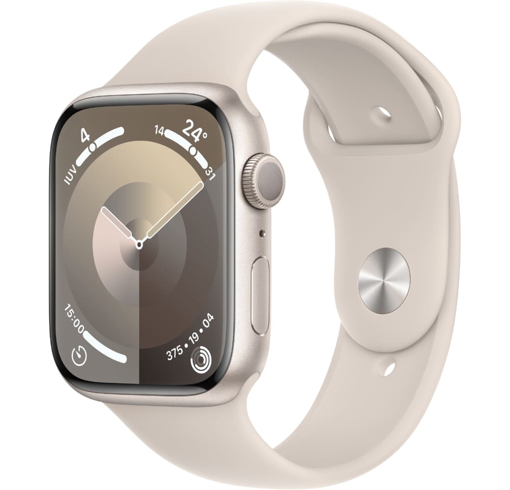 Starlight Apple Watch Series 9 GPS, Aluminium Case, 45mm.1