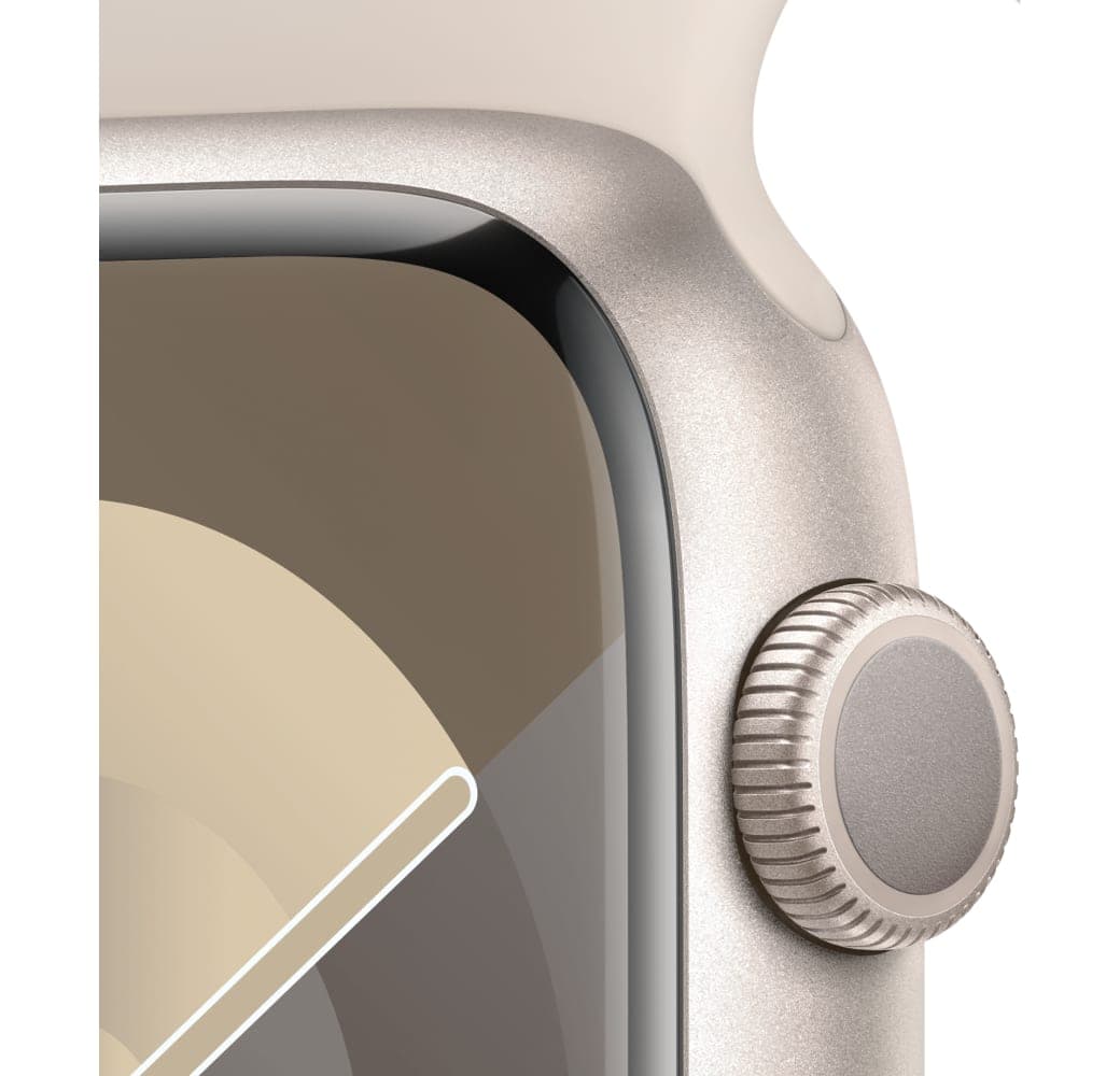 Starlight Apple Watch Series 9 GPS, Aluminium Case, 45mm.3