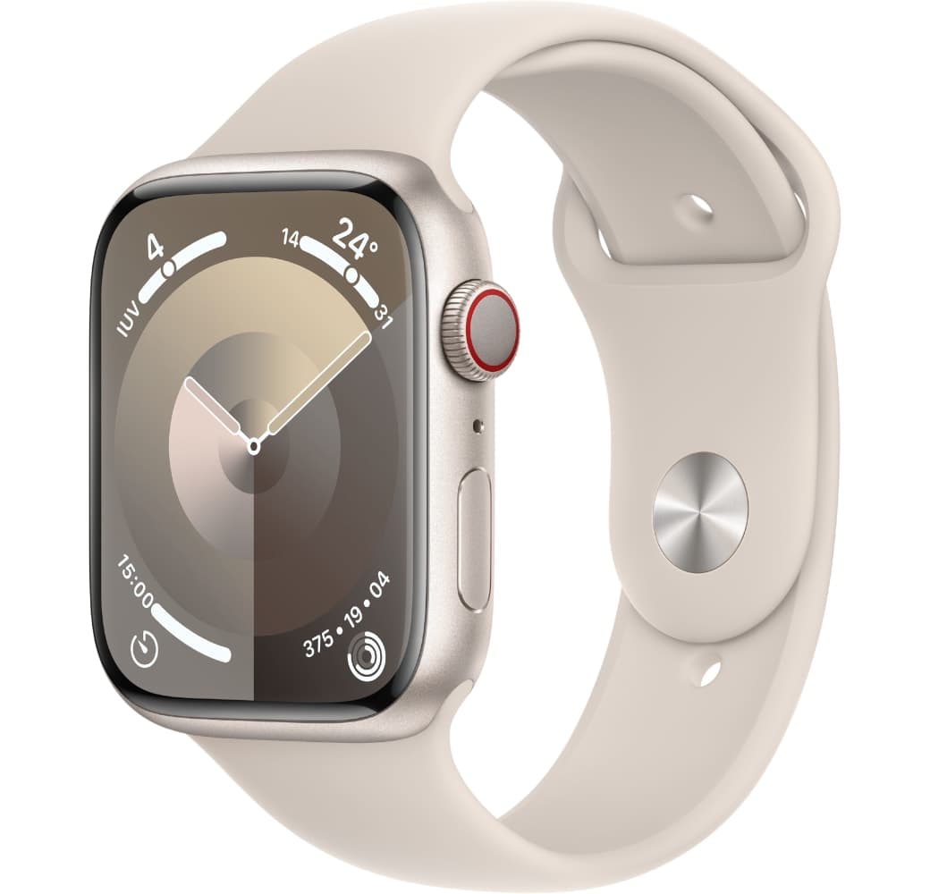 Sterrenlicht Apple Watch Series 9 GPS + mobiel, aluminium behuizing, 45 mm.1