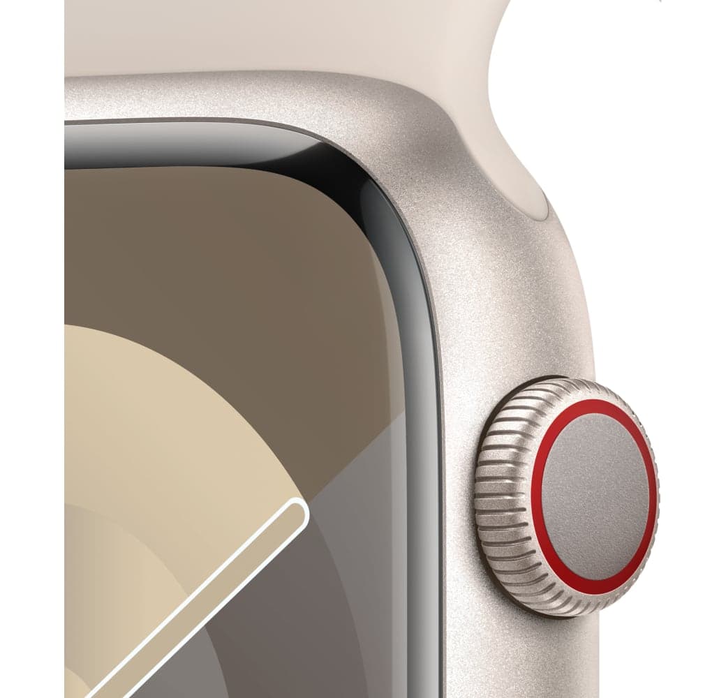 Sterrenlicht Apple Watch Series 9 GPS + mobiel, aluminium behuizing, 45 mm.3