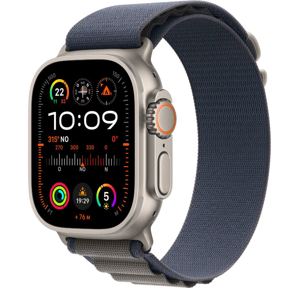 Blue Apple Watch Ultra 2 GPS + Cellular, Titanium Case, 49mm.1