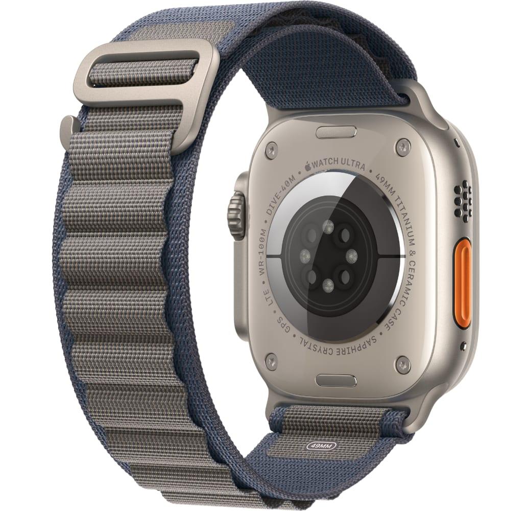 Blue Apple Watch Ultra 2 GPS + Cellular, Titanium Case, 49mm.3