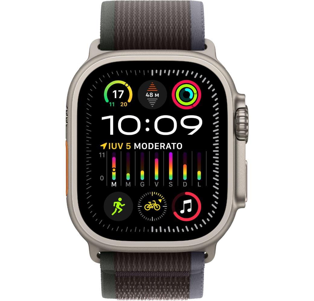 Azul/Negro Apple Watch Ultra 2 GPS + Cellular, caja de titanio, 49 mm.2