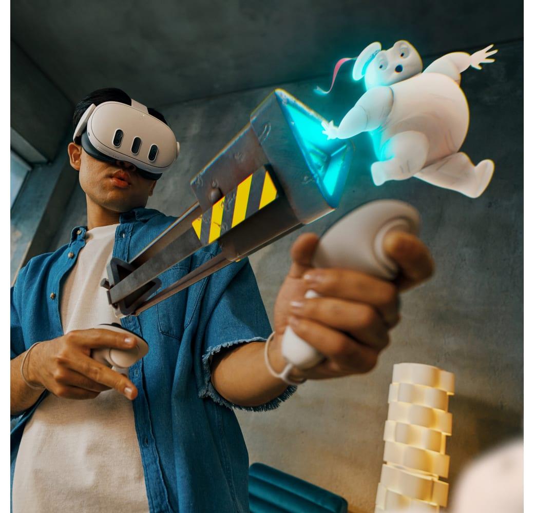 White Meta Quest 3 128 GB VR Brillen.6