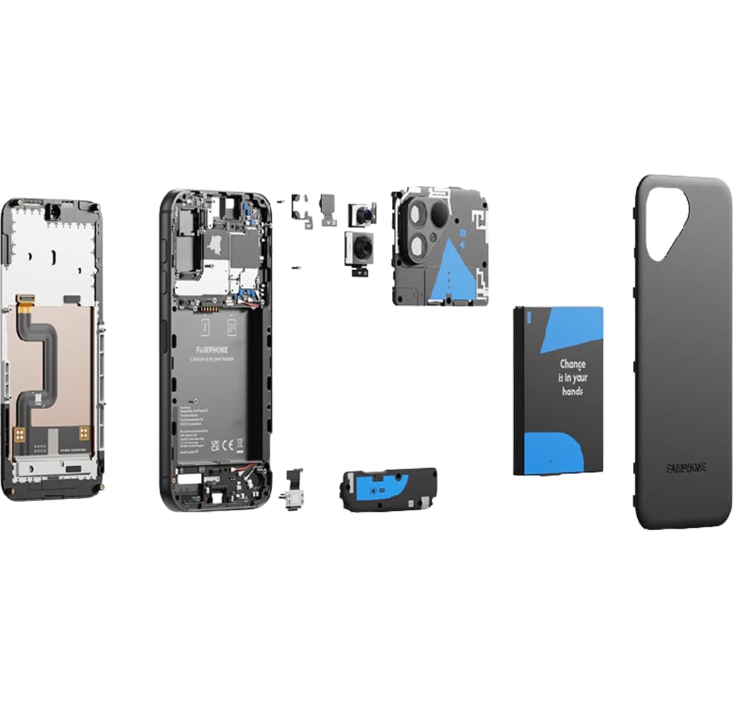 Matte black Fairphone 5 Smartphone - 256GB - Dual SIM.5