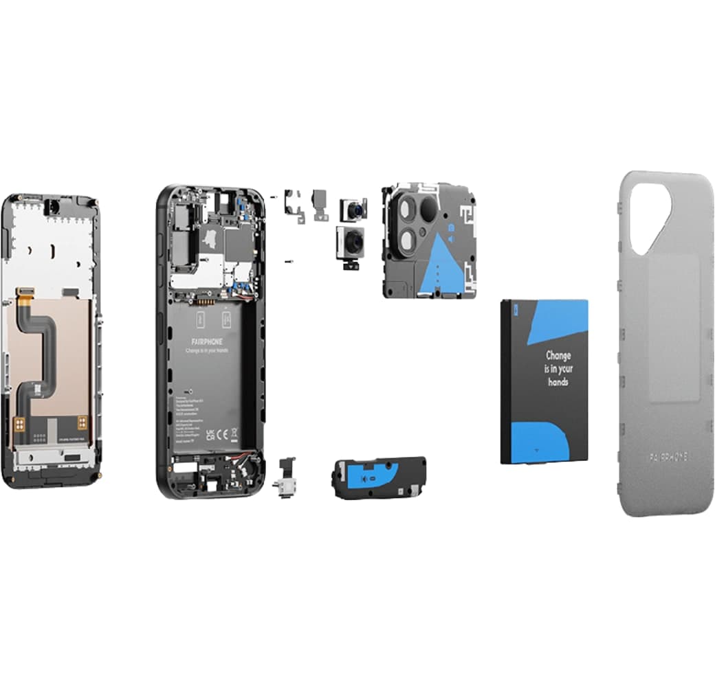Transparente Fairphone 5 Smartphone - 256GB - Dual SIM.4
