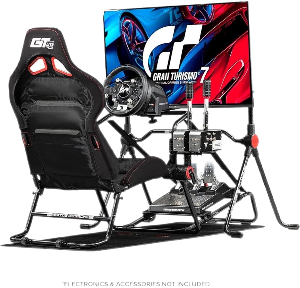 Black Next Level Racing GT Lite Pro Foldable Cockpit.3