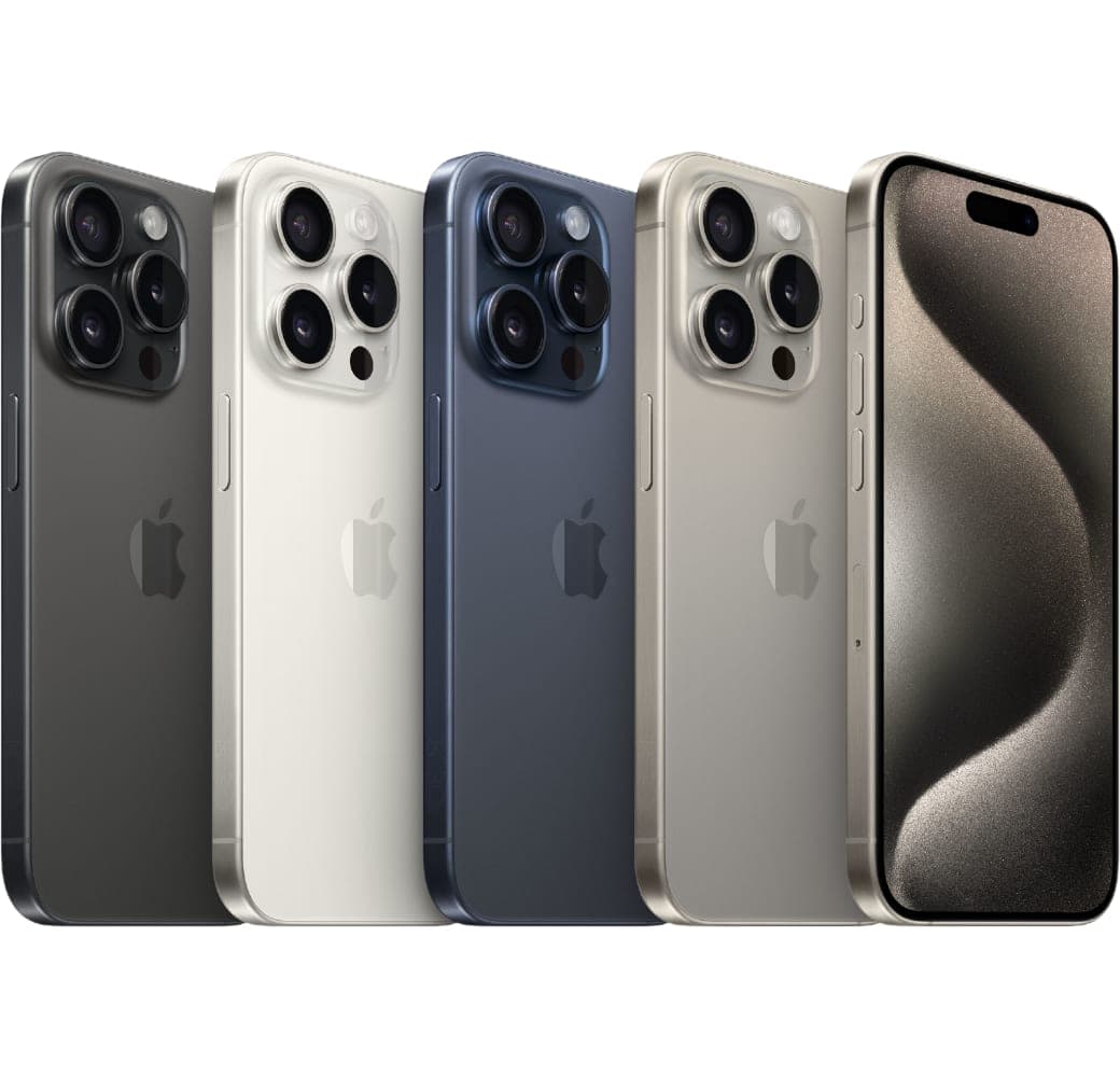 Blue Titanium Apple iPhone 15 Pro - 1TB.4