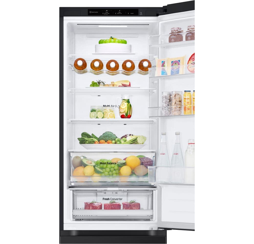 Black LG GBV3200CEP Serie 3 Fridge Freezer Combo.3