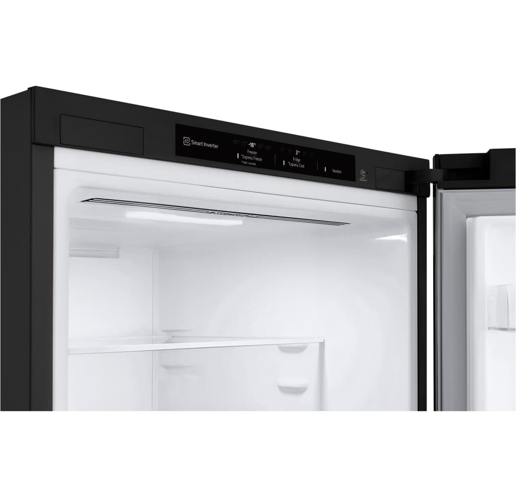 Black LG GBV3200CEP Serie 3 Fridge Freezer Combo.4