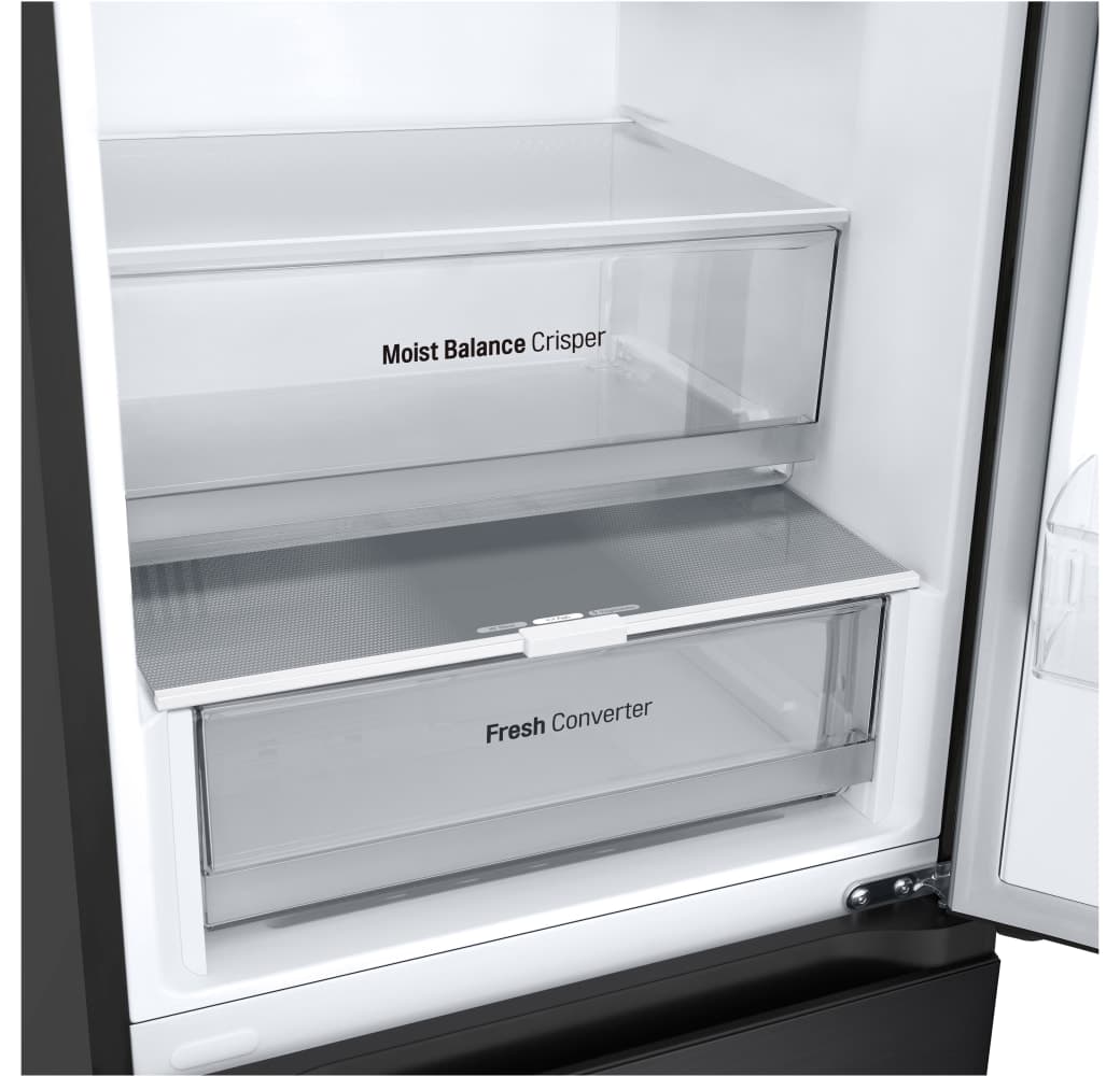 Black LG GBV3200CEP Serie 3 Fridge Freezer Combo.6