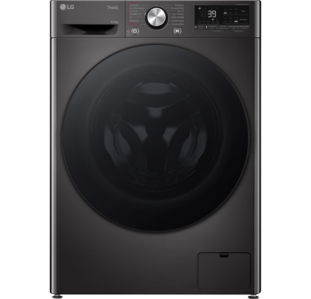 Black LG W4WR7096YB Washer Dryer.1