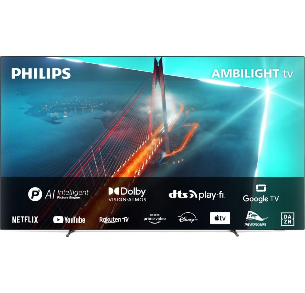 Schwarz Philips 65OLED708/12 - TV 65" OLED 4K.3