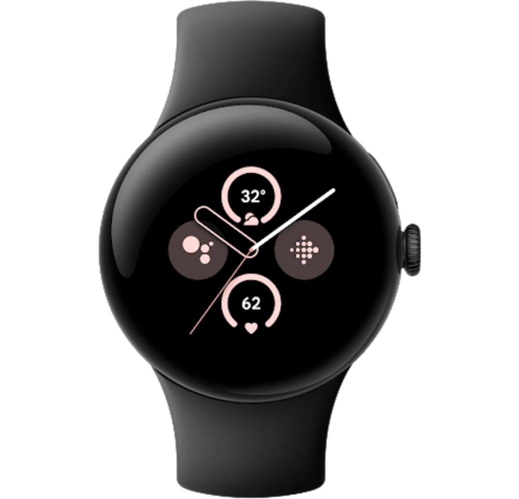 Obsidian Google Pixel 2 Wi-Fi Smartwatch, Aluminium Case, 41mm.2