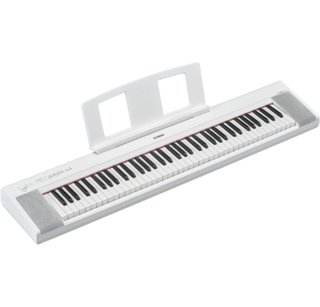 Weiß Yamaha NP-15 Piaggero 61-Key Digital Piano.2
