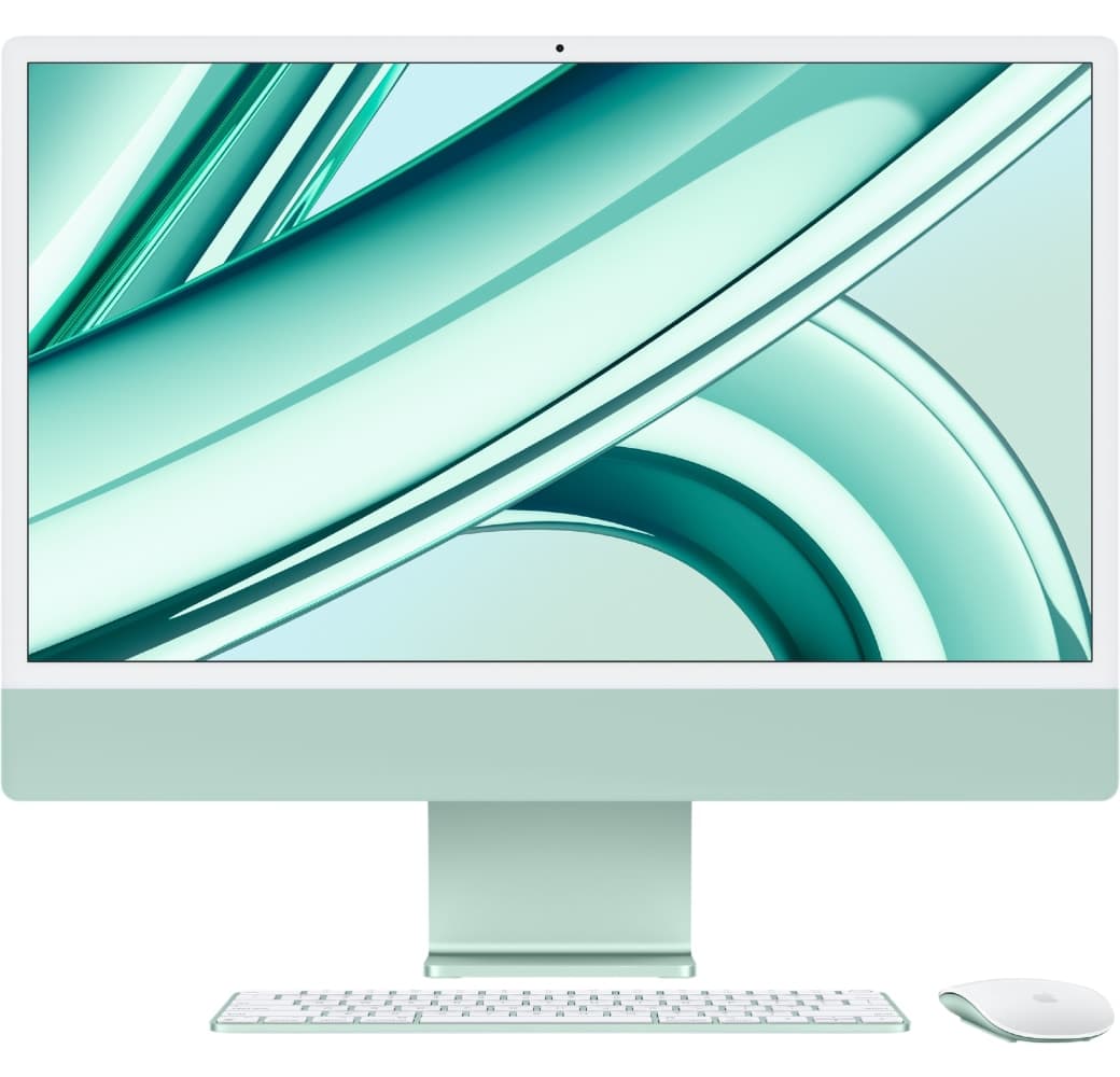Green iMac 24" - Apple M3 Chip 8GB Memory 256GB SSD - Integrated 8-core GPU.1