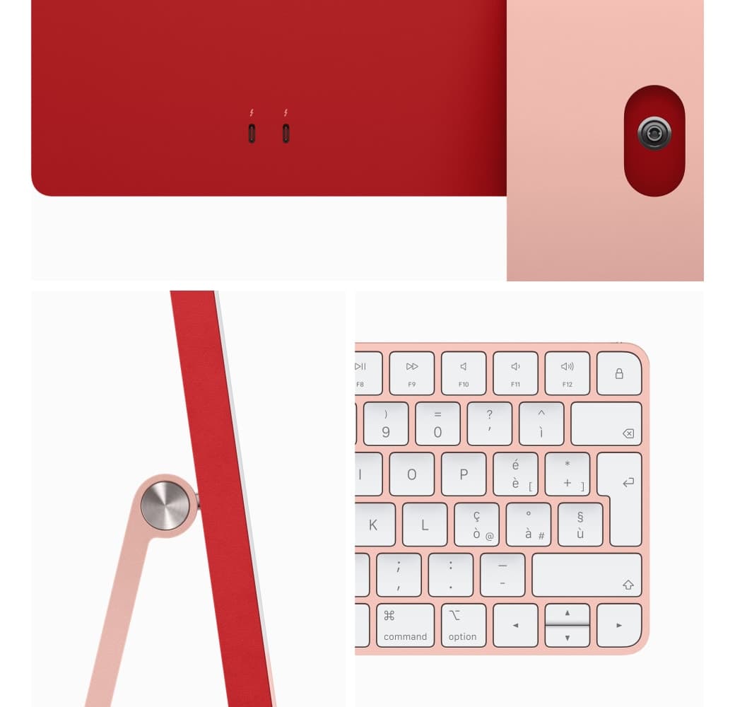 Rosa iMac 24" - Apple M3 Chip 8GB Memory 512GB SSD - Integrated 10-core GPU.3