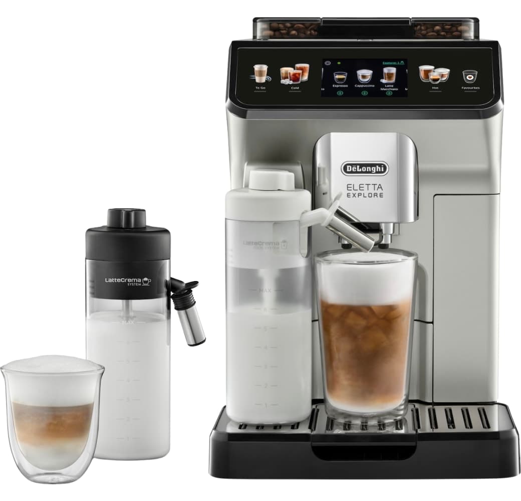 Silver De'Longhi Eletta Explore ECAM 450.55 Coffee Machine.1