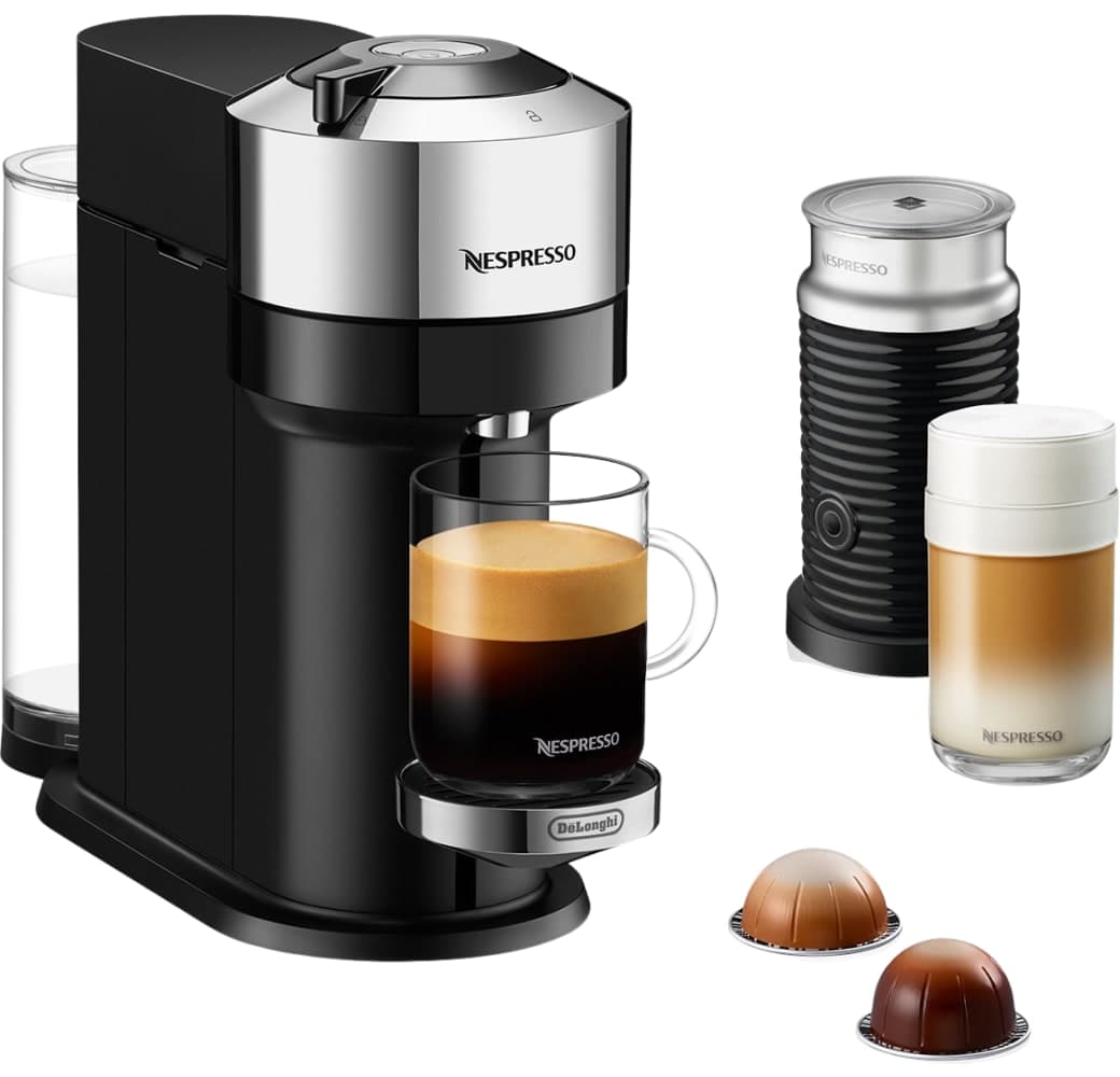 Black De'Longhi Vertuo Next ENV 120.CAE Nespresso Capsule Machine.1
