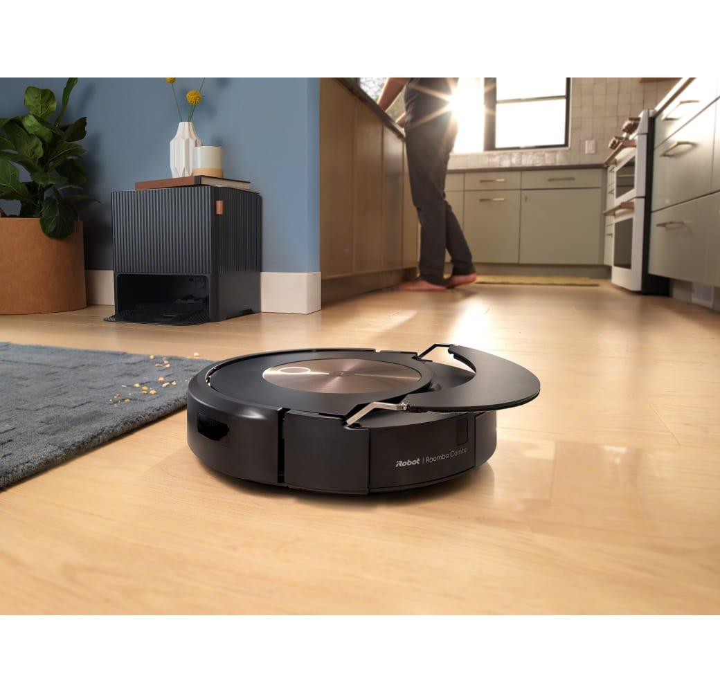 Black Irobot Roomba Combo j9+ Robot Vacuum & Mop.5