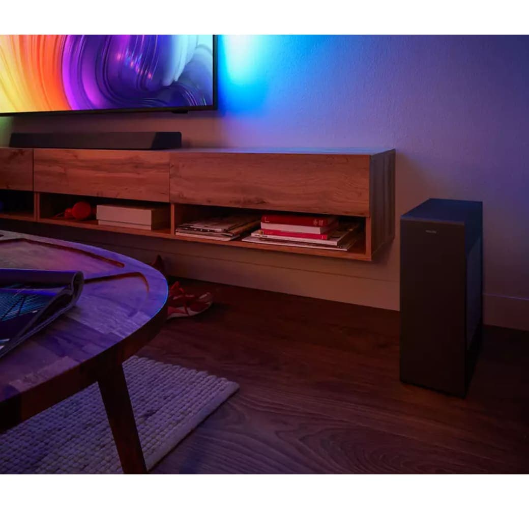 Black Philips TAB8507B/10 Soundbar System.2