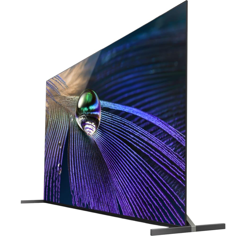 Black Sony TV 55" XR55A90J 4K HDR OLED.3