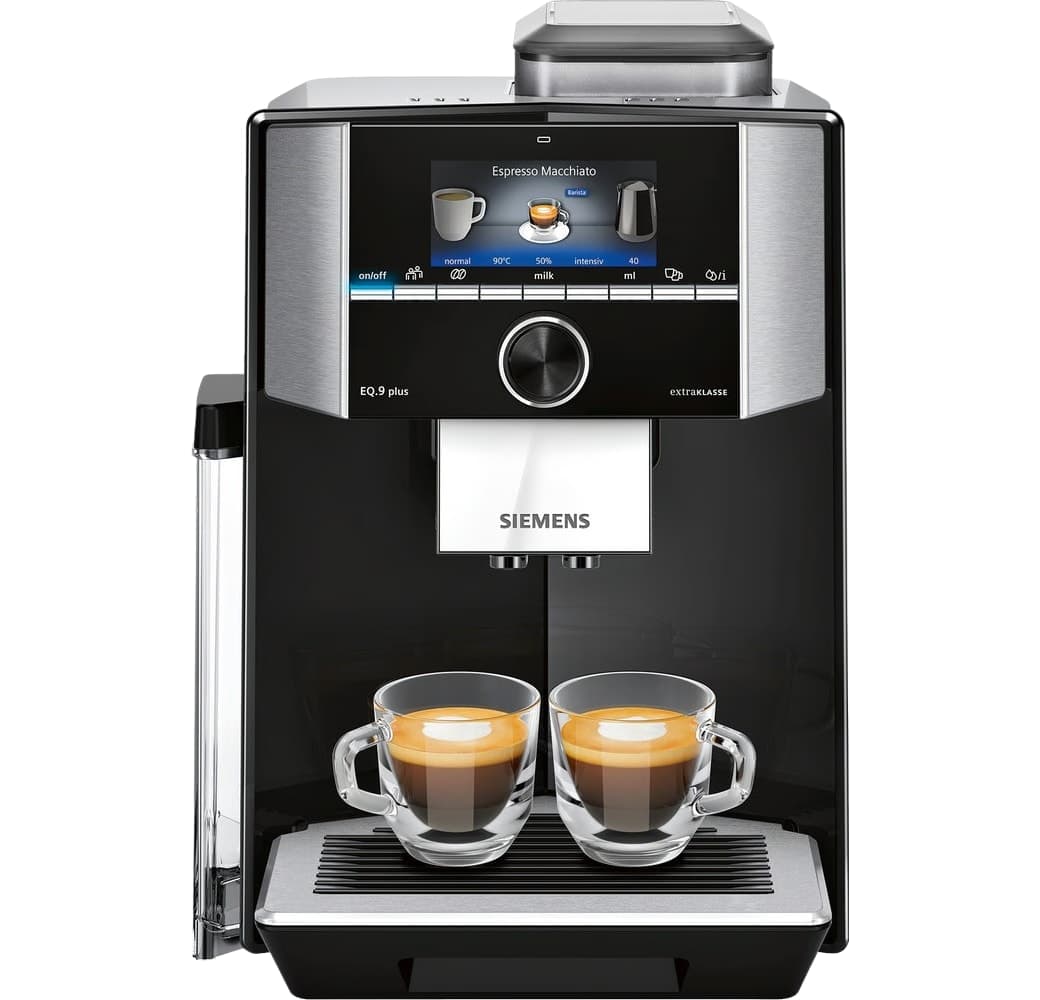 Black Siemens EQ.9 TI955F09DE s500 Plus Extra Class.1