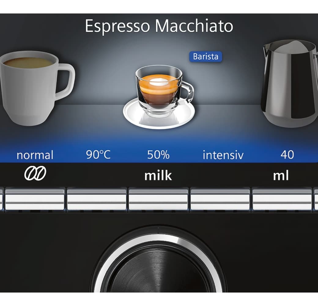 Black Siemens EQ.9 TI955F09DE s500 Plus Extra Class.3