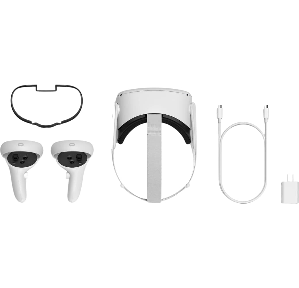 Weiß Meta Quest 2 256 GB VR Brille.5