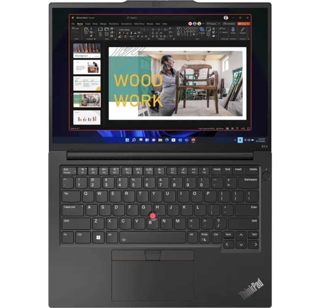 Schwarz Lenovo ThinkPad E14 G5 Notebook - Intel® Core™ i5-1335U - 8GB - 256GB SSD - Intel® Iris® Xe Graphics.5