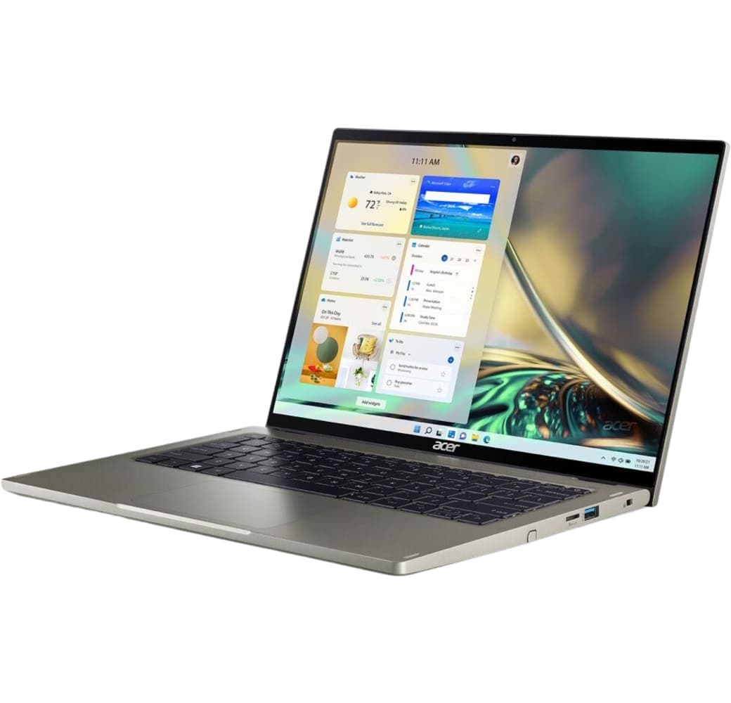 Grau Acer Spin SP512-51N-78YU Laptop - Intel® Core™ i7-1260P - 16 GB - 1 TB SSD - Intel® Iris® Xe Grafik - Spanisch (QWERTY).4