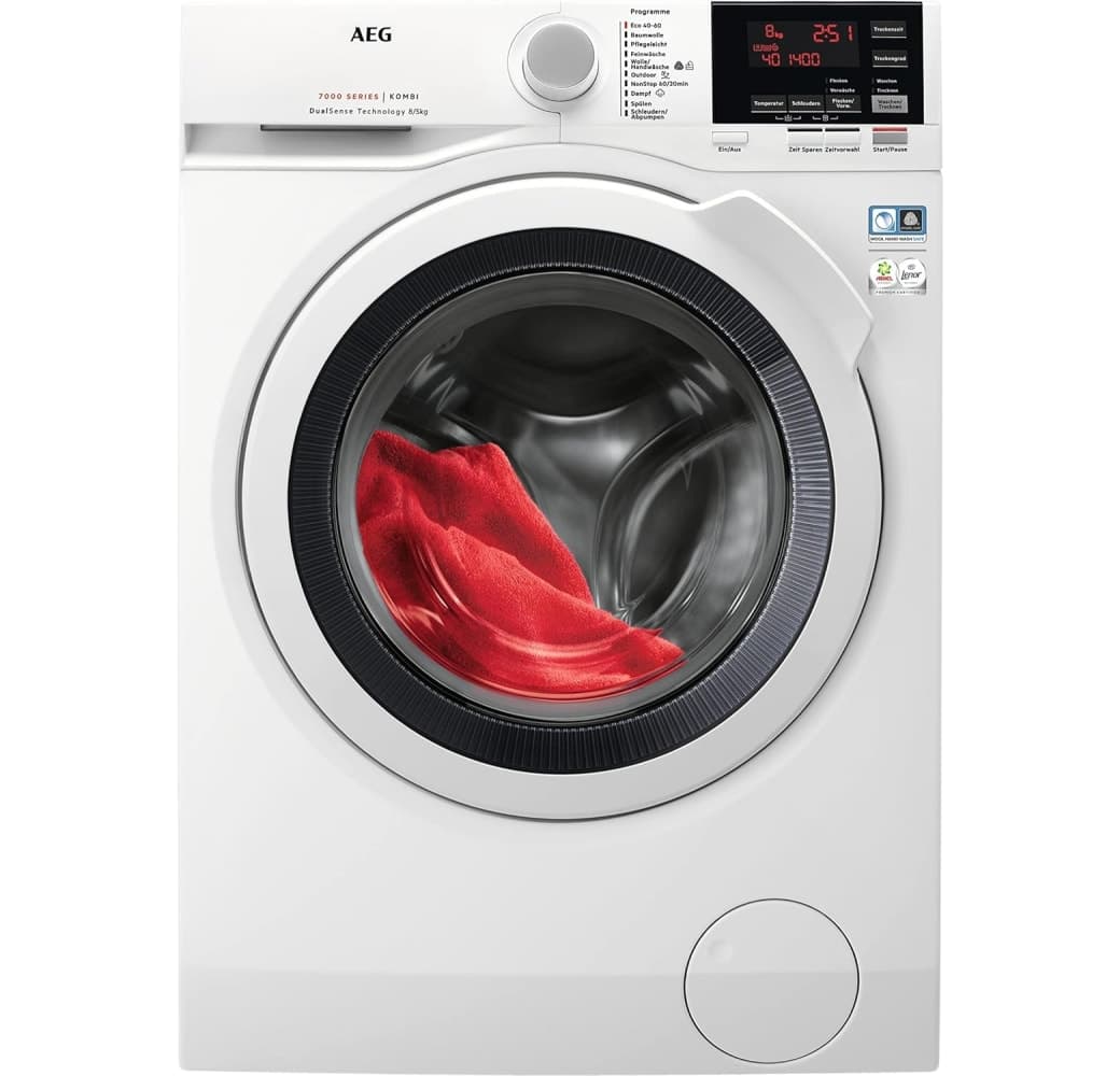 White Aeg Electrolux L7WBA60680 Washer Dryer.1
