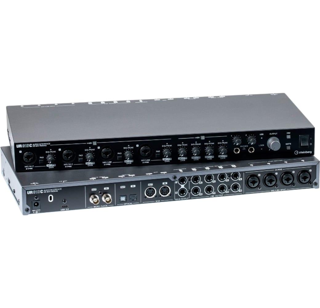 Black Steinberg UR816C Audio Interface.1
